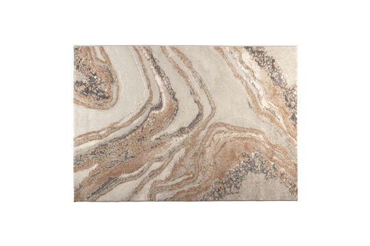 Carpet 290x200 cm in brown fabric Solar