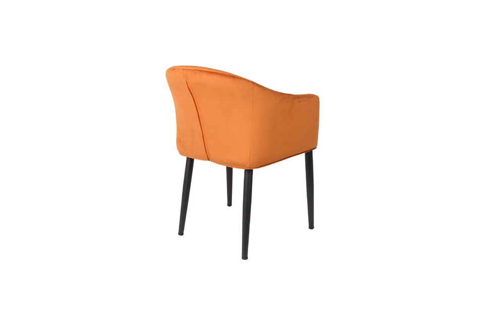 Catelyn Orange Armchair - 7