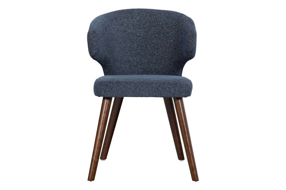 This chair has a trendy design
