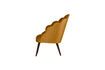 Miniature Chair in velor ochre Schelp 3