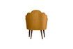 Miniature Chair in velor ochre Schelp 4