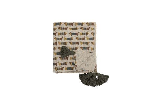 Charlie brown recycled cotton blanket
