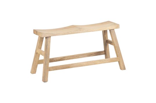 Chersey bench for two persons in natural wood 