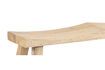 Miniature Chersey bench for two persons in natural wood 4