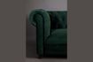 Miniature Chester Dark green velvet sofa 6