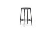 Miniature Circa Barstool 65 cm Black Steel 1