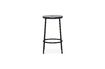 Miniature Circa Barstool 65 cm Black Steel 5