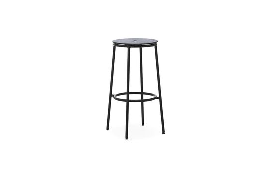 Circa Barstool 75 cm Black Steel Clipped