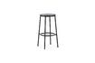 Miniature Circa Barstool 75 cm Black Steel 1