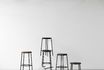 Miniature Circa Barstool 75 cm Black Steel 2