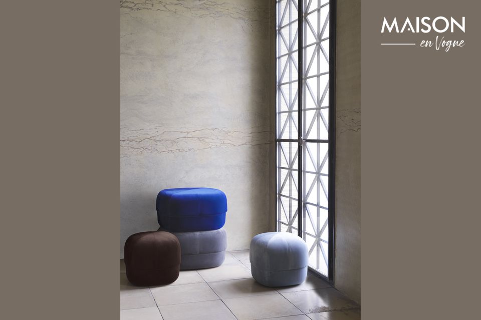Designed in 2013 by Simon LegaldGive your home a pop of color with the Circus pouf; a versatile