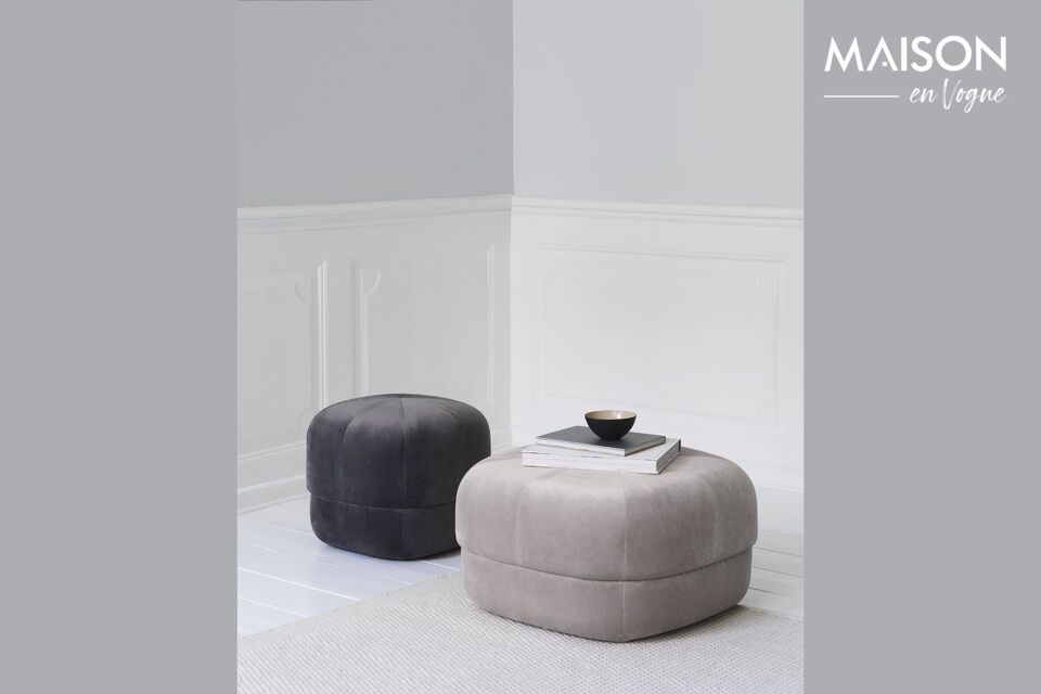 Designed in 2013 by Simon LegaldGive your home a pop of color with the Circus pouf; a versatile