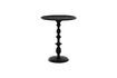 Miniature Classic black aluminium side table 1