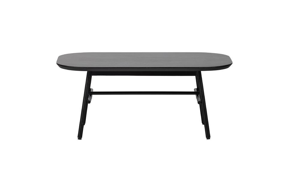 This slender coffee table from Dutch brand VTwonen has a subtle size and slim design that easily