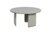 Miniature Coffee table in mango wood light gray Beach 1