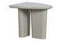 Miniature Coffee table in mango wood light gray Beach Clipped