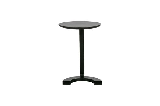 Coffee table in wood and black metal Floor