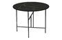 Miniature Coffee table with black marble Vida Clipped