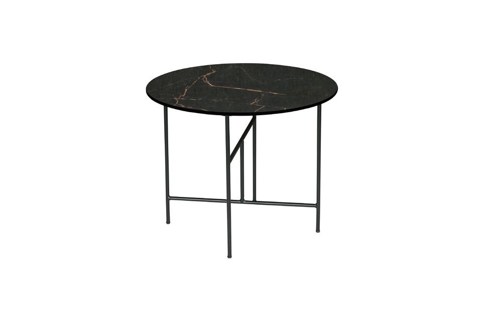 Coffee table with black marble Vida Woood