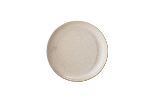 Columbine stoneware plate Clipped