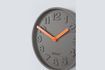 Miniature Concrete Time Clock orange 3
