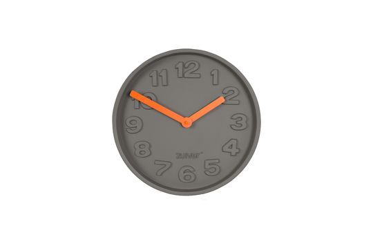 Concrete Time Clock orange Clipped