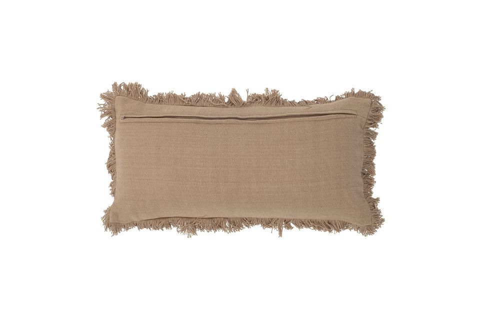 The Risca cushion from Bloomingville is 100% cotton and a beautiful natural color
