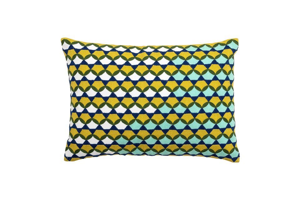 Coulx Green Cushion Bloomingville