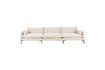 Miniature Cream fabric 4-seater sofa Summer 1