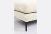 Miniature Cream fabric pouf Summer 7