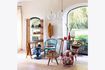 Miniature Cruz multicolored wooden armchair 2