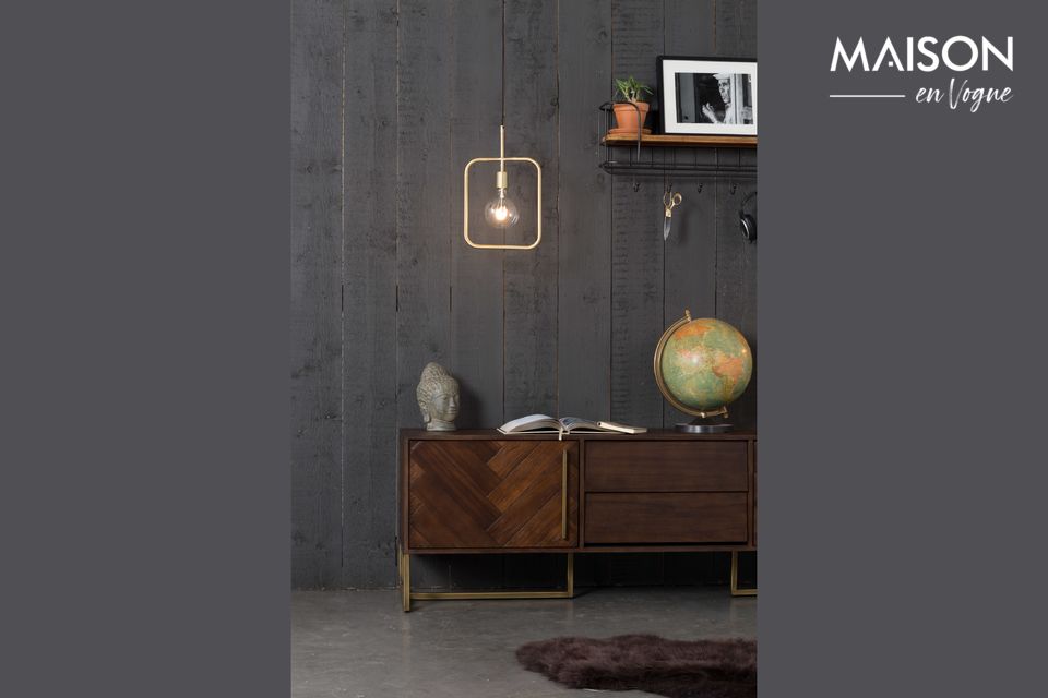 Dutchbone presents a lamp model with a vintage design