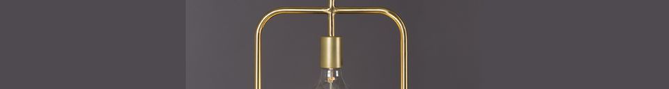 Material Details Cubo hanging lamp