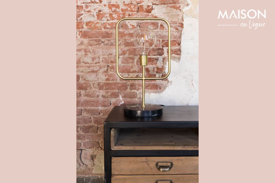 A refined lamp with a modern design