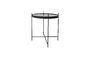 Miniature Cupid black side table Clipped