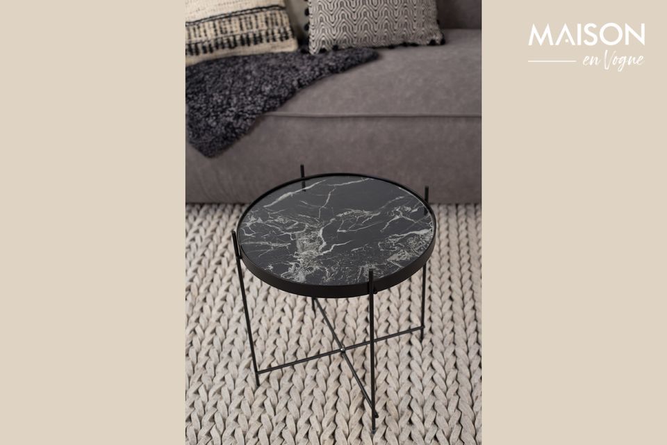 Cupid Black Side Table Zuiver