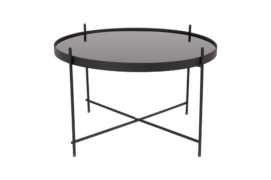 Cupid Large black side table Clipped