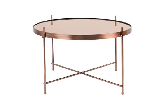 Cupid Large Copper Side Table Clipped