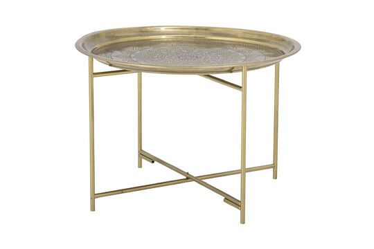 Dalia brass coffee table Clipped