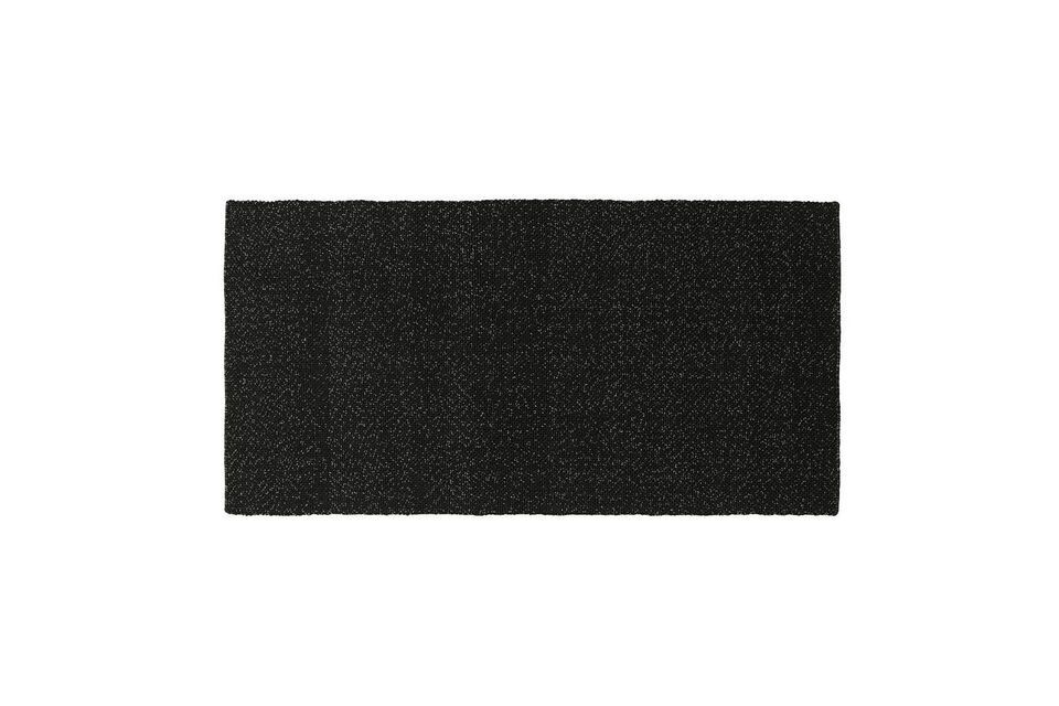 Dark gray rug 100x200 Polli Normann Copenhagen