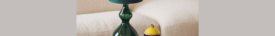 Material Details Dark green viscose lampshade Shade