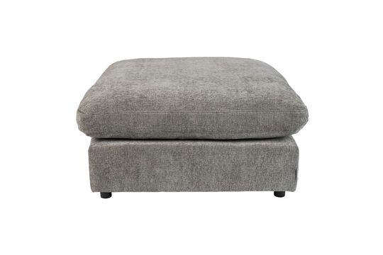 Dark grey fabric footrest Sense