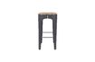 Miniature Dark grey up-high bar stool 5
