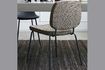 Miniature Dark sand fabric chair Carma 2