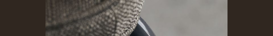Material Details Dark sand fabric chair Carma
