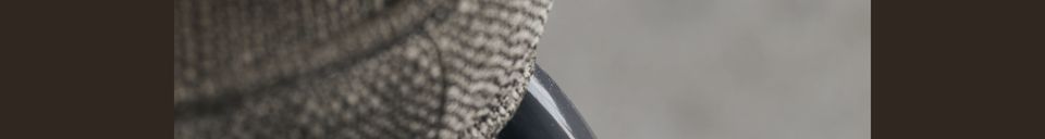 Material Details Dark sand fabric chair Carma