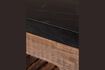Miniature Dark wood kitchen island Black 7