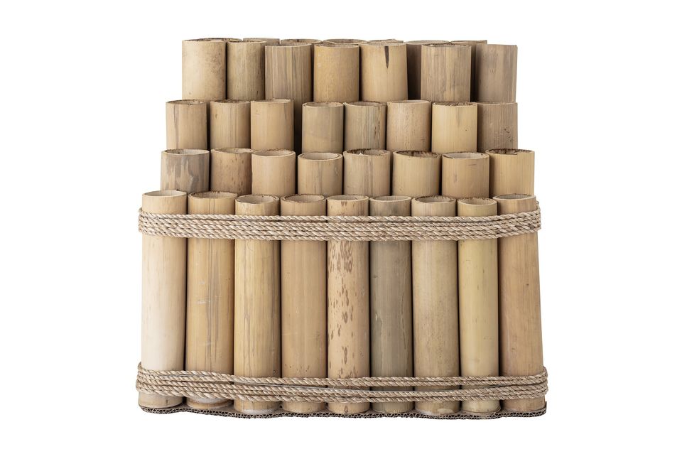 Bloomingville\'s Koko decoration is an original arrangement of various bamboo and sisal canes in a