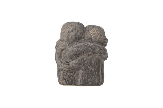 Decorative grey stoneware object Tilley Clipped