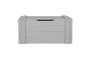 Miniature Dennis light grey wood storage box Clipped